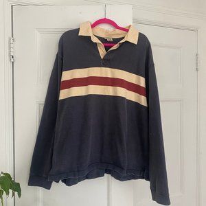 LL Bean Vintage Rugby Polo